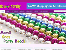 Tablet Screenshot of nolanovelty.com